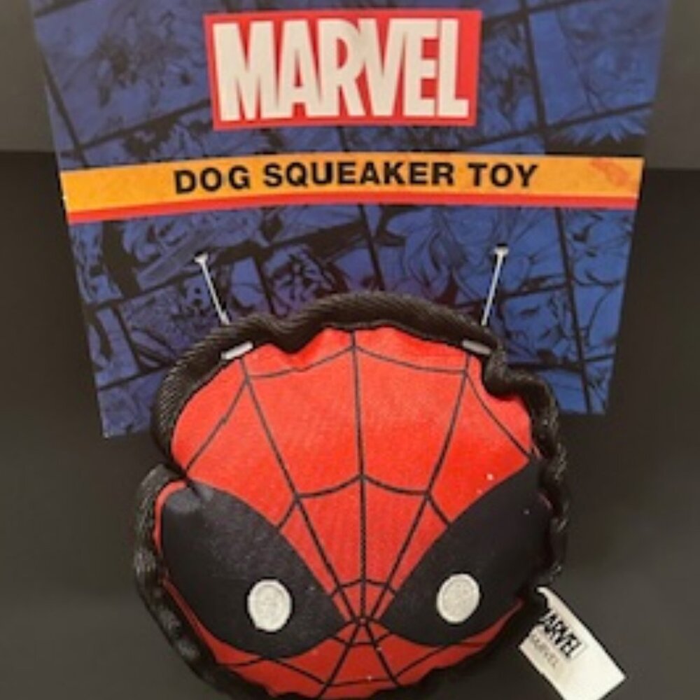 Marvel Black Spider-Man Dog Plush Toy